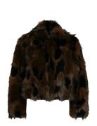 Vila Viaquafina L/S Jacket/Bfs Brun