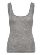 Rosemunde Rwsara Cashmere Blend Sl Tank Top Grå