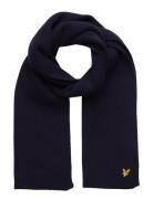Lyle & Scott Plain Scarf Marinblå