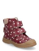 ANGULUS Boots - Flat - With Velcro Röd
