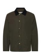 Selected Slhwalter Waxed Cotton 2.0 Jkt Noos Grön