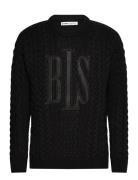 BLS Hafnia Lee Cable Knit Svart