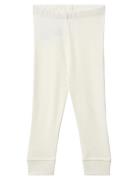 Copenhagen Colors Modal Rib Leggings Vit