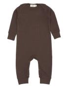 Copenhagen Colors Modal Full Body Romper Brun