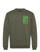 Scotch & Soda Left Chest Logo Sweatshirt Grön