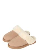 Lexington Clothing Women's Suede Slippers Beige