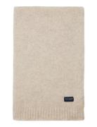 Lexington Clothing Alpaca Blend Knitted Scarf Beige