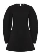 ROTATE Birger Christensen Suiting Flared Mini Dress Svart
