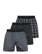 JBS Jbs 3-Pack Boxershorts Grå