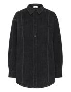 Karen By Simonsen Kbbeverly Denim Shirt Grå