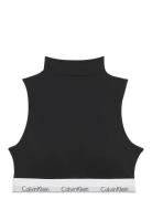 Calvin Klein Lightly Lined Mockneck Bralette Svart