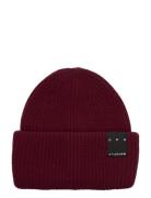 Copenhagen Studios Cph Beanie 3 Wool Mix Black Burgundy