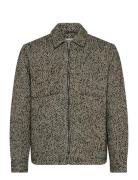 Scotch & Soda Multicoloured Tweed Wool-Blend Overshirt Multi/patterned