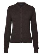 Lexington Clothing Cashmere Blend Knitted Cardigan Brun