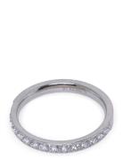 By Jolima Celine Crystal Ring Silver