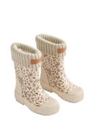 Wheat Rubber Boot Thermo Wader Beige
