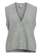 Object Objivona S/L Re Knit Vest 140 Grå