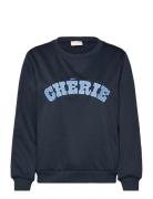 FREE/QUENT Pullover Marinblå