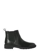 Jack & J S Jfwhoskins Leather Chelsea Sn Svart