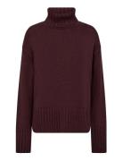 MOS MOSH Mmrola Bine Rollneck Knit Brun