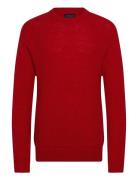 Lexington Clothing Fluffy Alpaca Sweater Röd
