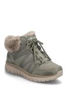 Skechers Women Graceful Cozy Strolls Khaki Green
