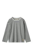 Wheat T-Shirt L/S Dallas Blå