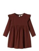 Lil'Atelier Nmfthora Hee Ls Dress Lil Brun