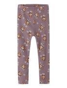 Name It Nmfsanina Paw Legging Cplg Lila
