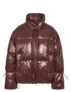 NOISY MAY Nmallie Shiny Puffer Noos Brun