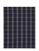 Lexington Home Checked Linen/Cotton Kitchen Towel Svart