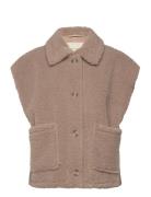 FREE/QUENT Fqlamby-Waistcoat Beige