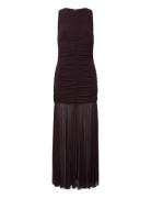 Gina Tricot Dropped Waist Dress Brun