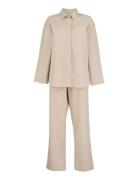 Becksöndergaard Aura Pyjamas Set Beige