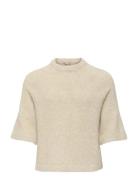Kids Only Kogedena Life 4/5 Sleeve O-Neck Knt Kräm