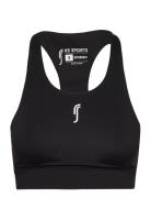 RS Sports Women's Stretch Tech Sports Bra Logo Svart