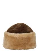Becksöndergaard Doras Shearling Hat Brun