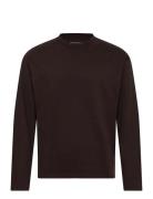 Weekday Great Boxy Long Sleeve T-Shirt Brun