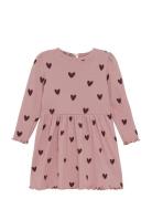 Creamie Dress Rib Rosa