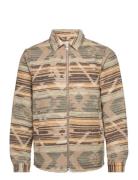 Revolution Zipped Overshirt Beige
