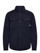 Revolution Worker Overshirt Marinblå