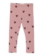 Creamie Leggings Rib Rosa