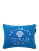 Lexington Home Marine Life Organic Cotton Canvas 40X30 Pillow Blå