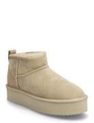 Rosemunde Rhbrisbane Shearling Plateau Boots Kräm