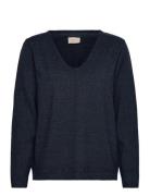 FREE/QUENT Pullover Marinblå