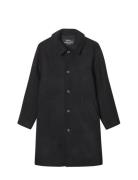 Mads Nørgaard Compact Wool Curtis Coat Svart