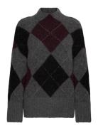 Twist & Tango Idalia Argyle Sweater Grå