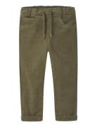 Name It Nmmben Regular Cord Wl Pant 6720-Yt O Khaki Green