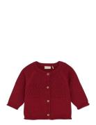 Fixoni Cardigan Knit Röd