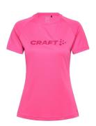 Craft Core Essence Logo Tee W Rosa